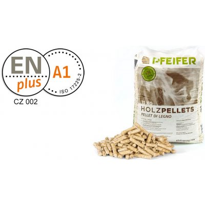 OPTIMTOP Dřevěné pelety PFEIFER PELLETS ENplus A1, smrk, 825 kg – HobbyKompas.cz