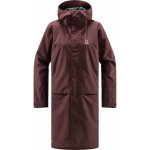 Haglofs Women Aria Proof Parka Burgundy Brown – Zboží Dáma