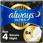 Always vložky Ultra Secure Night 6 ks – Zboží Dáma