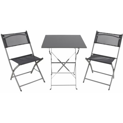 Linder Exclusiv Zahradní sestava BISTRO SET Šedý – Hledejceny.cz