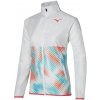 Dámská sportovní bunda Mizuno Printed Jacket bílá