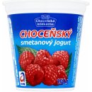 Choceňská mlékárna Choceňský smetanový jogurt malina 150 g