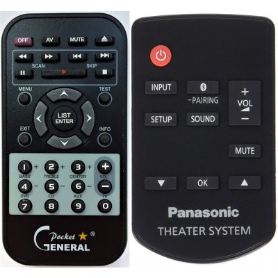 Dálkový ovladač General Panasonic N2QAYC000121 – Hledejceny.cz