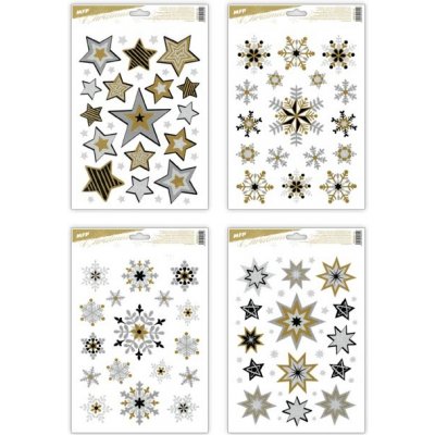 MFP Paper Okenní fólie vánoce glitr VA016 20x30cm – Hledejceny.cz