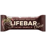 Lifefood Lifebar InChoco kakaové boby s vanilkou 40 g Bio – Hledejceny.cz