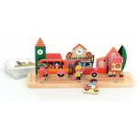 Vilac Dřevěná logická hra Postav to správně! Město – Zboží Mobilmania