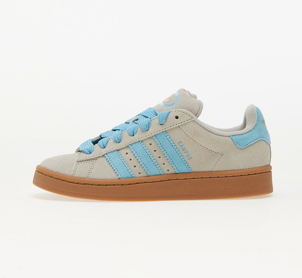 adidas Campus 00s W putty grey/ preloved blue/ gold metalic