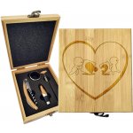Sablio Dárková sada na víno Puzzle love: 147×168×49 mm – Hledejceny.cz