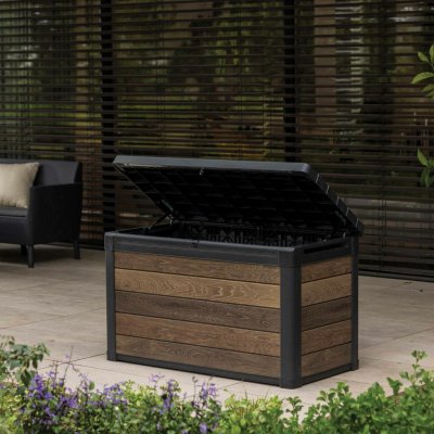 Keter Deco Dec Box 380 l Walnut – Zbozi.Blesk.cz