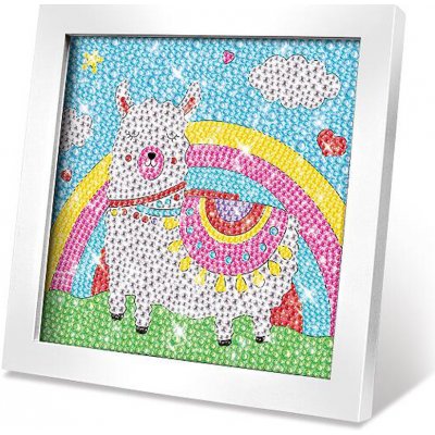 Wiky kreativita Kreativní set obraz s kamínky lama 17cm – Hledejceny.cz