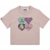 Dětské tričko s potiskem DIADORA JG.T-SHIRT SS SUPERGIRL Wild Rose 50207