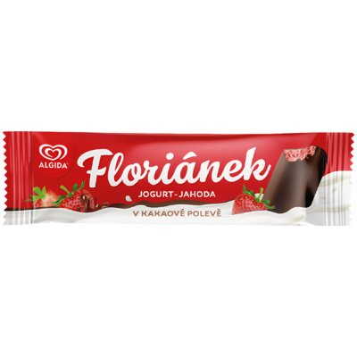Algida Floriánek Jogurt - Jahoda v kakaové polevě 50ml – Sleviste.cz