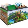 3D puzzle Ravensburger 3D puzzle Úložná krabice Minecraft 216 ks