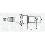 Zapalovací svíčka MAGNETI MARELLI 062000771304 – Hledejceny.cz