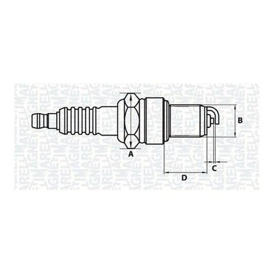 Zapalovací svíčka MAGNETI MARELLI 062000771304 – Hledejceny.cz