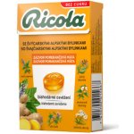 Ricola Zázvor pomerančová máta bez cukru 40 g – Zboží Dáma