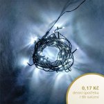 decoLED LED světelné krápníky 2x0,5m ledově bílá 40 diod – Hledejceny.cz