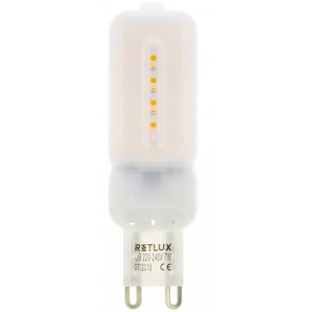 Retlux 50003526 LED žárovka 299 G9 3W LED teplá bílá