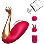 BASIC X The Swan na klitoris červený – Zboží Mobilmania