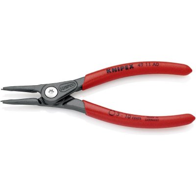 Knipex 49 11 A0 kleště na pojistné kroužky Vhodné pro (kleště na pojistné kroužky) vnější kroužky 3-10 mm Tvar hrotu rovný – Zboží Mobilmania