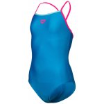 Arena-Girls Swimsuit Light Drop Solid dívčí plavecké jednodílné plavky Modrá – Zboží Mobilmania