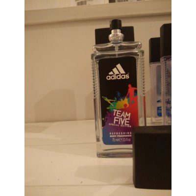 Adidas Team Five Men deodorant sklo 75 ml – Zbozi.Blesk.cz