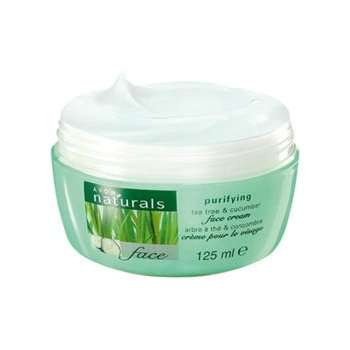 Avon Naturals osvěžující pleťový krém s čajovníkem a okurkou 75 ml