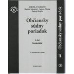 Občiansky súdny poriadok I. a II. diel Komentár – Hledejceny.cz