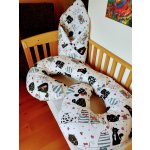 KHC Výhodný set 2ks kojící polštář a Zavinovačka Veselé kočičky – Zboží Dáma KHC Výhodný set 2ks kojící polštář a Zavinovačka Veselé kočičky – Zboží Dáma