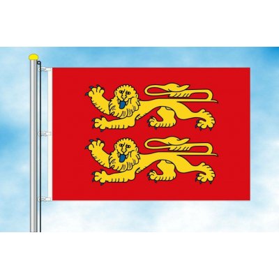 LIBEA, s.r.o. Normandie vlajka Rozměr: 40×60 cm, Uchycení: Karabiny na stožár – Hledejceny.cz