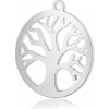 Přívěsky Šperky4U Ocelový přívěšek strom života OK1395 ST