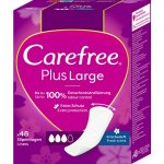 Carefree Plus Large slipové vložky se svěží vůní 48 ks – Zboží Dáma