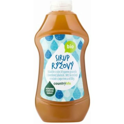 Country Life Bio Rýžový sirup 874 ml – Zboží Dáma