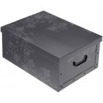 M.A.T. box úložný 51 x 37 x 24 cm s víkem, karton mix dekorů – Zboží Dáma