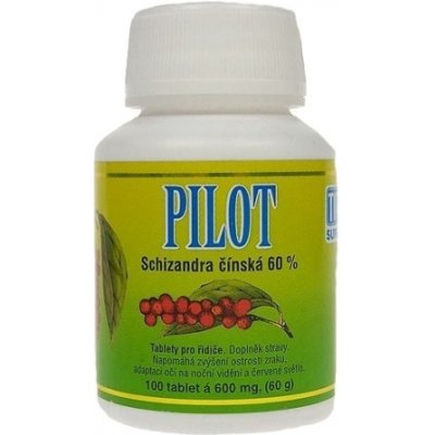 Hemann Pilot schizandra čínská 60% 100 tablet – Hledejceny.cz