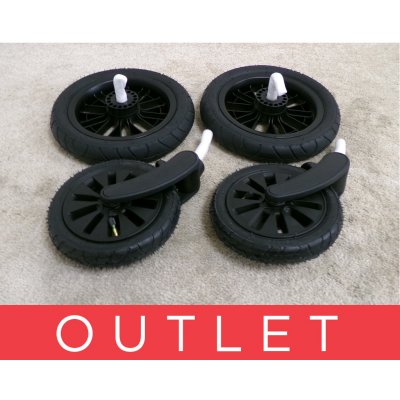 Petite&Mars Sada 4 nafukovacích koleček Street + – Zbozi.Blesk.cz