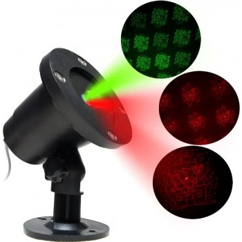 Aga Laserový LED projektor Green Red