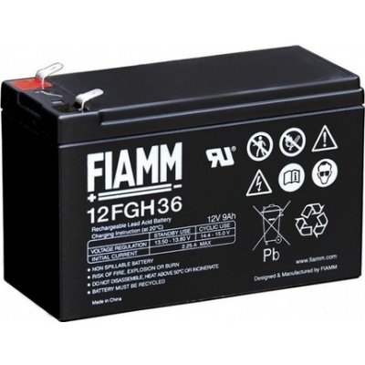 Fiamm 12FGH36 12V 9Ah 09642 – Zboží Mobilmania