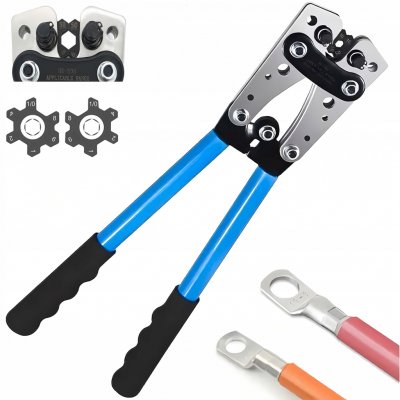 Lisovací kleště blurr ASK1214 6 mm2 - 50 mm2 – Zboží Mobilmania