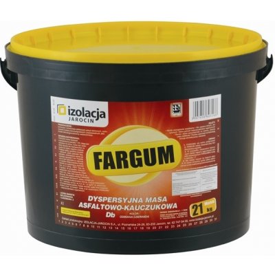 Mobler FARGUM - barevná disperzní hmota pro údržbu střech Barva: Cihlově hnědá, Hmotnost: 10 kg – Zboží Mobilmania