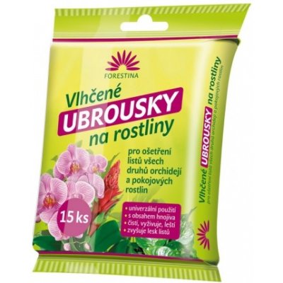 FORESTINA Vitalife Vlhčené ubrousky na rostliny 15ks – Zbozi.Blesk.cz