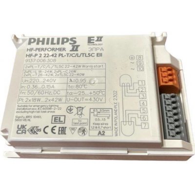 Philips HF-P 2 22-42 PL-T/C/L/TL5C EII 220-240V 913700630866