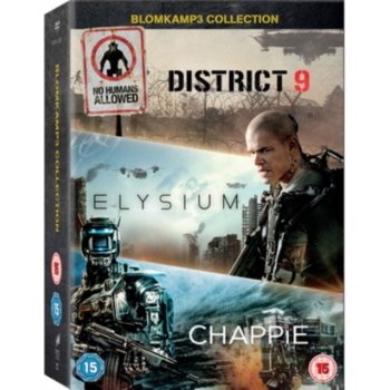 Chappie/District 9/Elysium DVD
