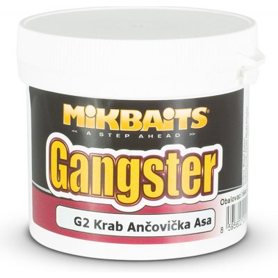 Mikbaits obalovací těsto Gangster 200g G2 Krab&Ančovička&Asa – Hledejceny.cz