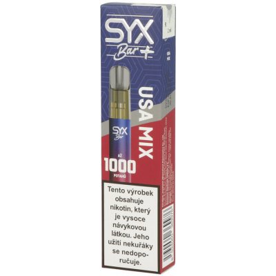 Syx Bar USA Mix 16,5 mg 900 potáhnutí – Zboží Dáma