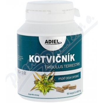 Adiel Kotvičník zemní Tribulus terrestris 90 cps.