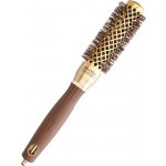 Olivia Garden Expert Blowout Shine Gold & Brown Hairbrush kartáč na vlasy 15 – Zboží Dáma