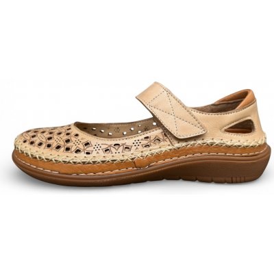 Aurelia baleríny TE 22159 Coco béžová – Zboží Mobilmania