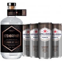 Endorphin London Dry Gin 43% 0,5 l (holá láhev)