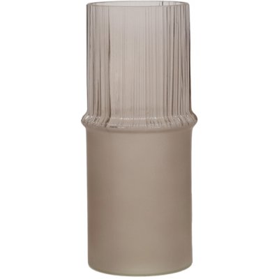 Home Styling Collection Skleněná váza MATTE, Ø 10,8 x 25 cm černá – Hledejceny.cz